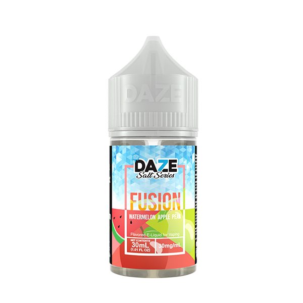 Watermelon Apple Pear Iced by 7Daze Fusion Salt 30mL bottle