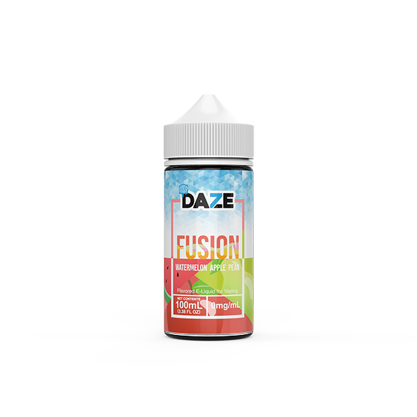 Watermelon Apple Pear Iced by 7Daze Fusion 100mL bottle