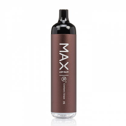 Air Bar Max Disposable | 2000 Puffs | 6.5mL cranberry grape