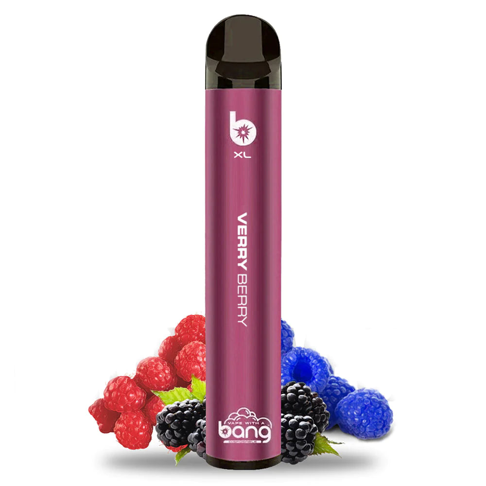 Bang XL Disposable | 600 Puffs | 2mL verry berry with background