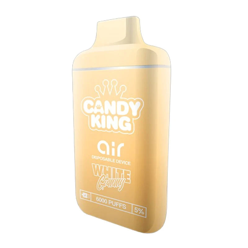 Candy King Gold Bar Disposable | 6000 Puffs White Gummy