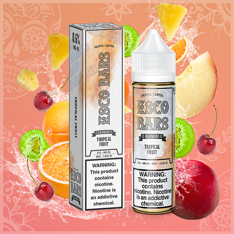 Tropical Fruit by Esco Bars Eliquid 60mL with Packaging