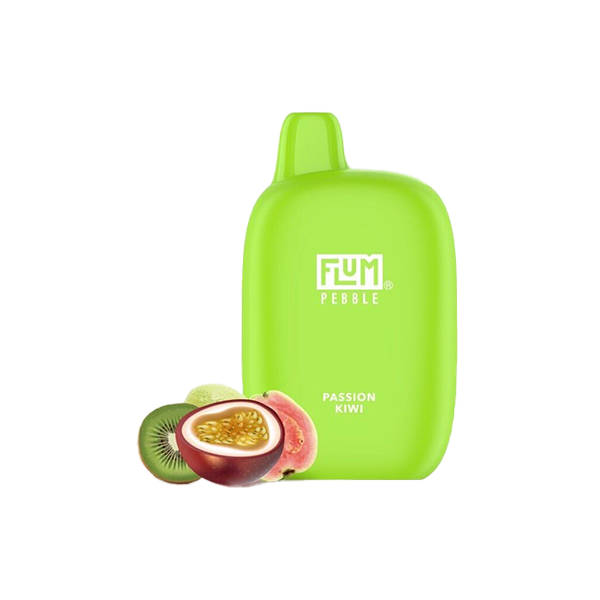Flum Pebble Disposable | 6000 Puffs | 14mL | Passion Kiwi