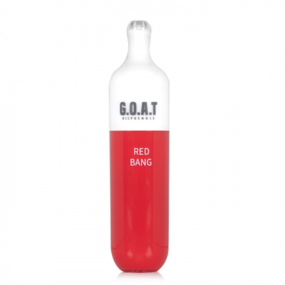 GOAT Disposable | 4000 Puffs | 8mL red bang