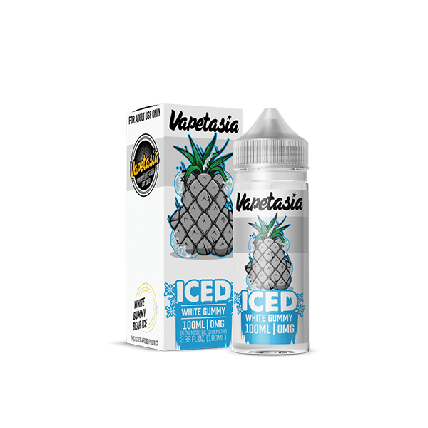 Iced Killer Sweets White Gummy by Vapetasia TFN Series 100mL with packaging