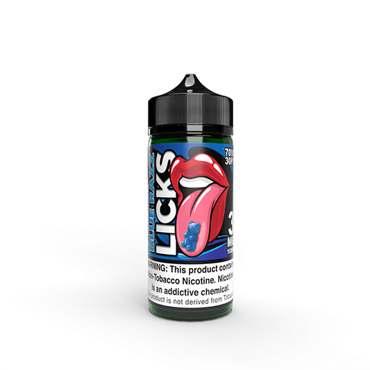 Yummi Blue Raspberry by Juice Roll Upz - Licks TF-Nic Series 100mL bottle