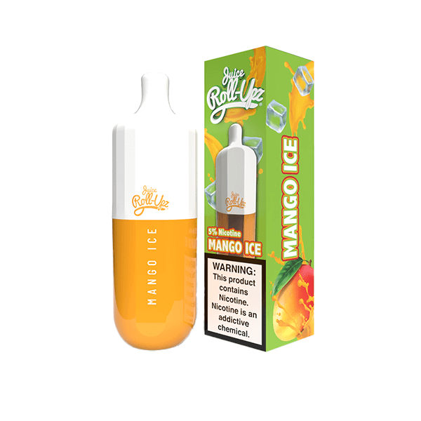 Juice Roll-Upz Disposable | 3500 puffs | 8mL mango ice with packaging
