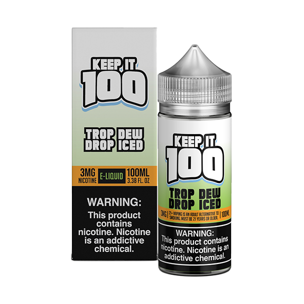 Trop Dew Drop Iced by by Keep It 100 TFN Series 100mL with Packaging