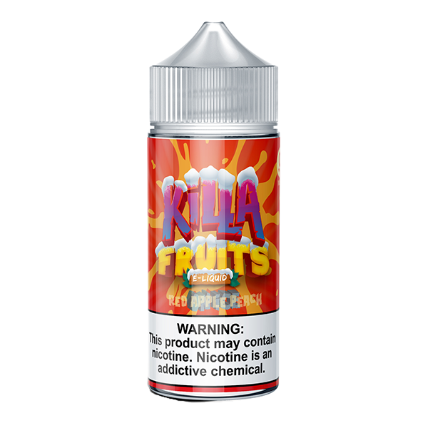 Red Apple Peach Ice by Killa Fruits Series 100mL bottle