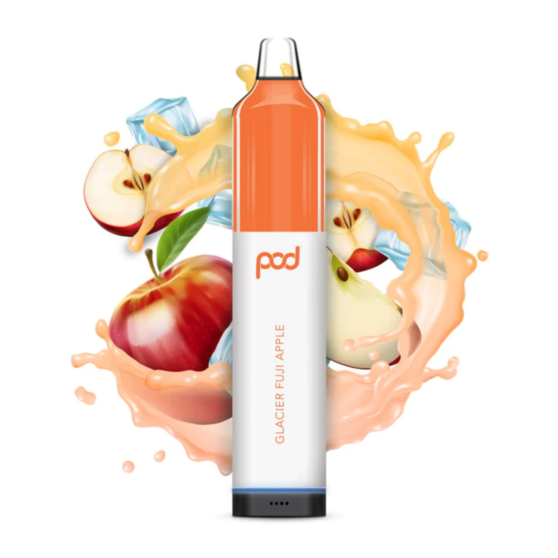 Pod Mesh 5500 Disposable | 5500 Puffs | 12mL Glacier Fuji Apple