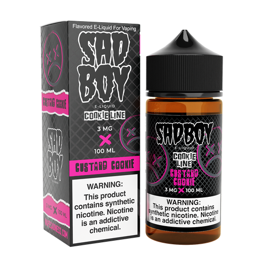 Custard Cookie by Sadboy 100ml with Packaging