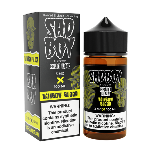Rainbow Blood by Sadboy 100ml with Packaging