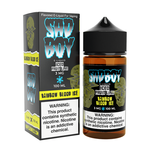 Rainbow Blood Ice by Sadboy 100ml with Packaging