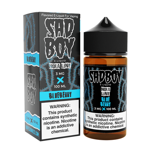 Nola Blueberry by Sadboy Series 100ml with Packaging