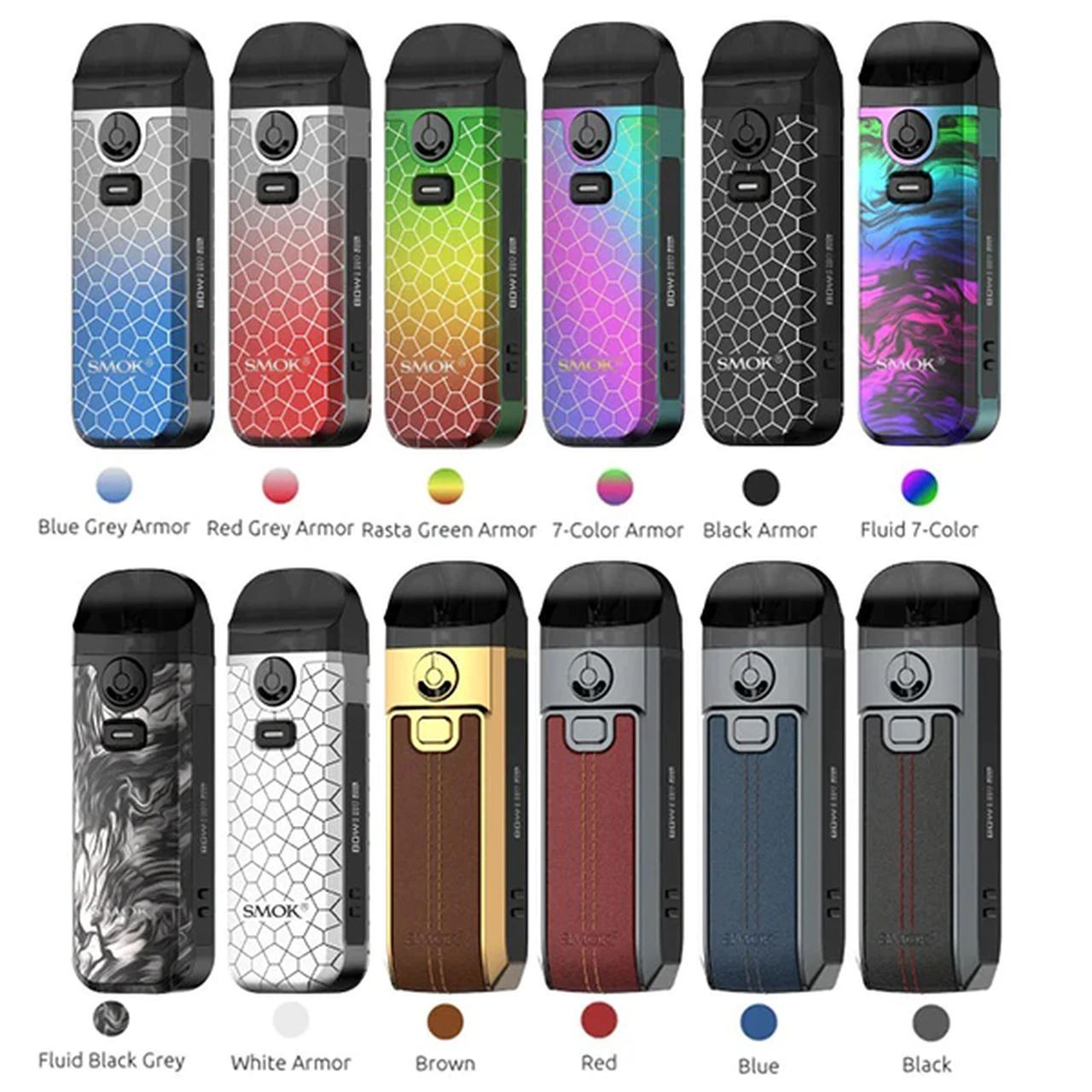 SMOK Nord 4 Kit 80w Group photo