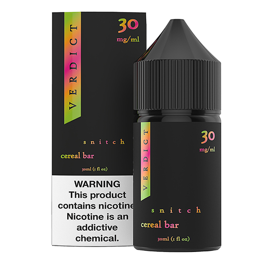 Verdict | Revamped Salt Series | 30mL Snitch with packaging