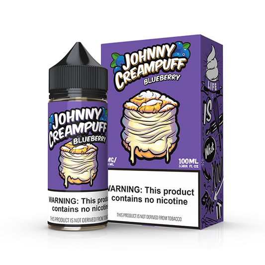 Blueberry by Tinted Brew - Johnny Creampuff TFN Series 100mL with Packaging