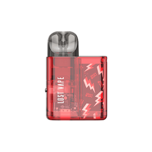 Lost Vape Ursa Baby Pod Kit Red Clear