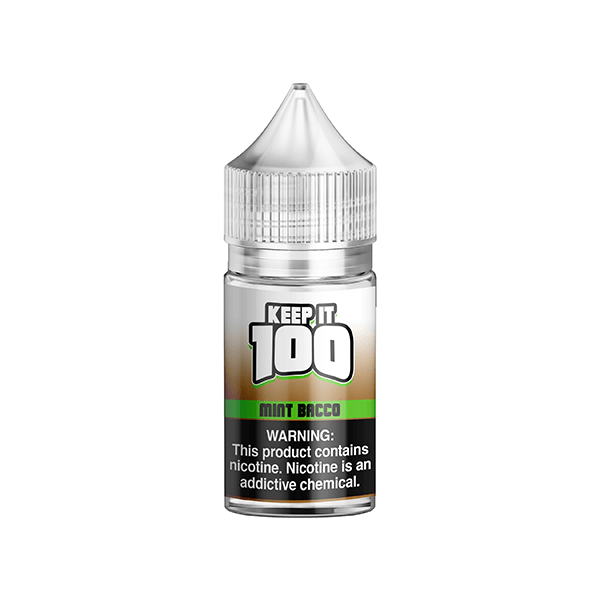 Mint Bacco by Keep It 100 TFN Salt Series 30mL Bottle