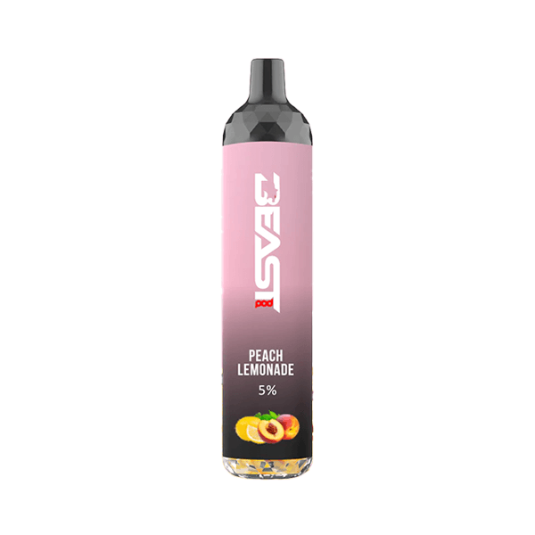 Beast Pod Disposable 4500 Puffs | 12mL peach lemonade