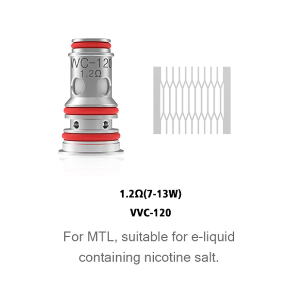 Vandy Vape VVC Coil (4-Pack) | 1.2ohm (7-13W) VVC-120
