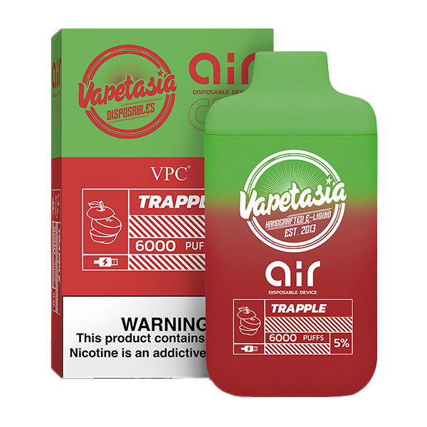 Vapetasia x Air Disposable | 6000 Puffs | 11mL | 50mg | Trapple