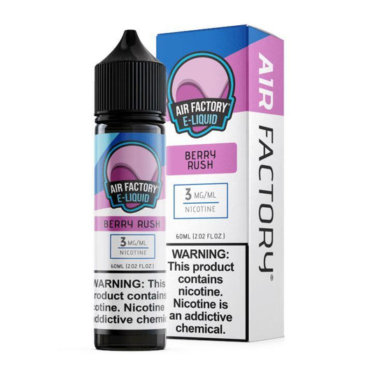 Berry Rush by Air Factory E-Liquid 60ml with packaging
