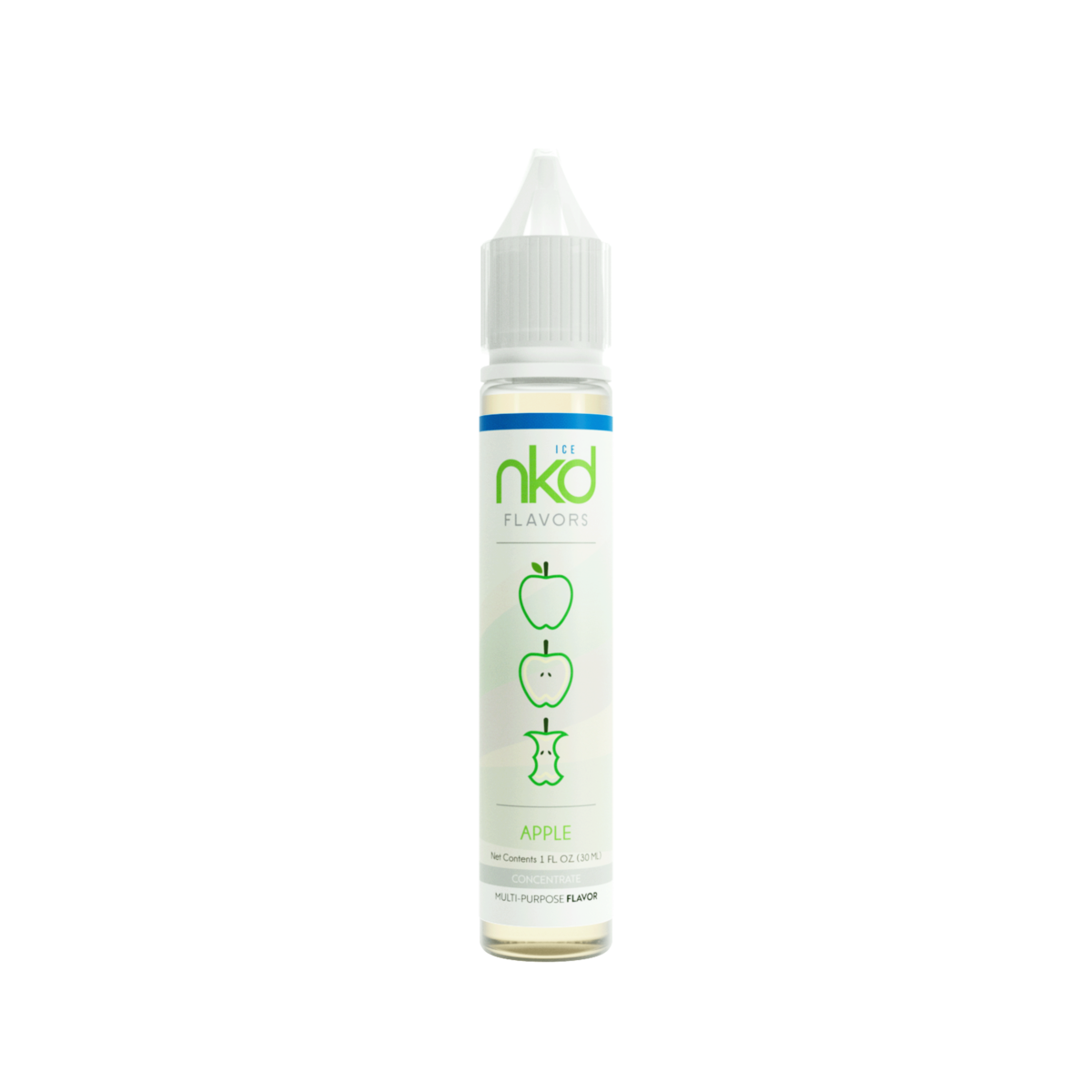 NKD Flavor Concentrate 30mL Apple Ice Bottle