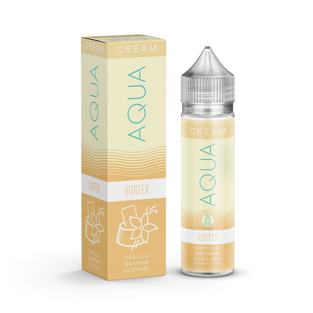 AQUA CREAM | Vortex 60ML eLiquid with Packaging
