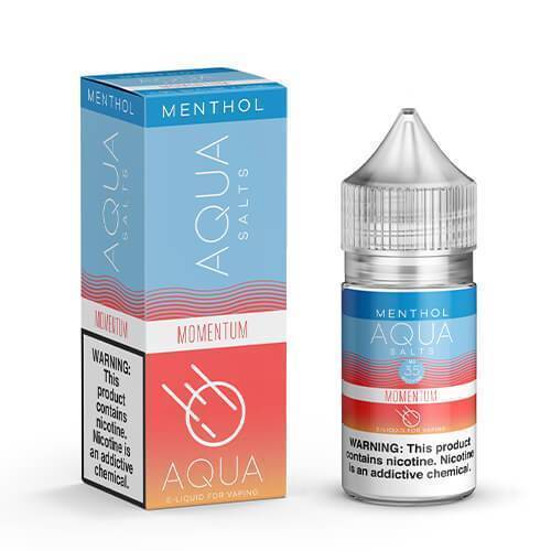 Momentum Ice by Aqua TFN Salt 30ml with Packaging