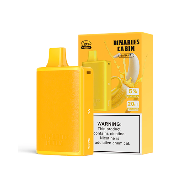 HorizonTech - Binaries Cabin Disposable | 10,000 puffs | 20mL Banana with Packaging