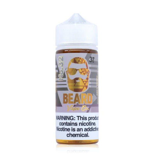 No. 32 Cinnamon Funnel Cake by Beard Vape Co E-Liquid 120ml bottle