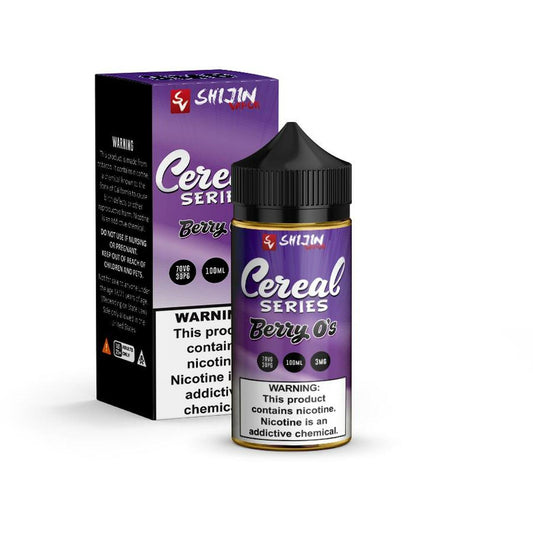 Berry O's by Shijin Vapor Tasty O's Series E-Liquid 100ml with Packaging