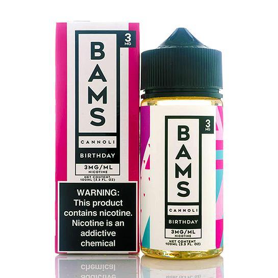 Birthday Cannoli by Bam's Cannoli 100ml with packaging