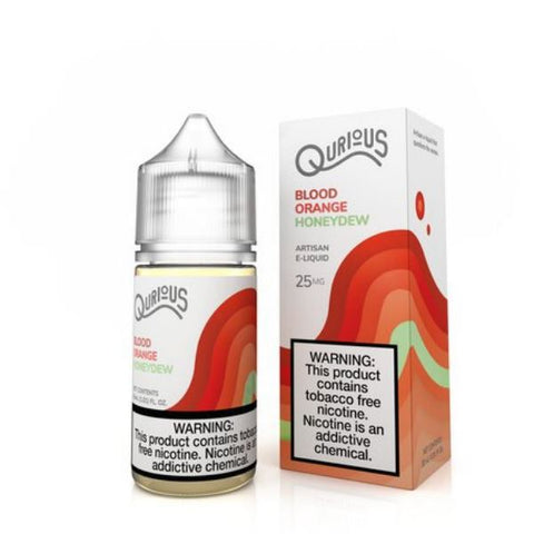 Blood Orange Honeydew by Qurious Synthetic Salt 30ml with Packaging