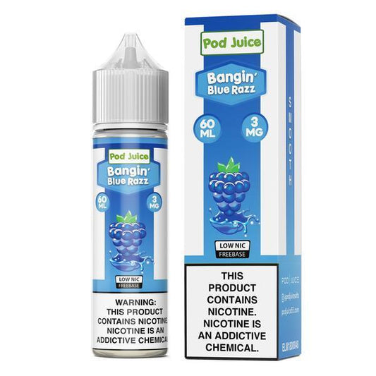 Blue Raspberry by Pod Juice 60mL with Packaging