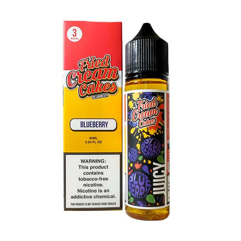 Blueberry Fried Cream Cakes by Liquid EFX TFN Series 60ML with Packaging