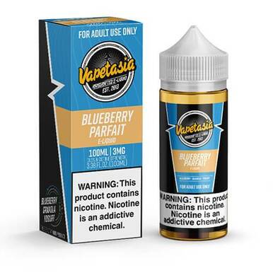 Blueberry Parfait by Vapetasia Series 100mL with Packaging