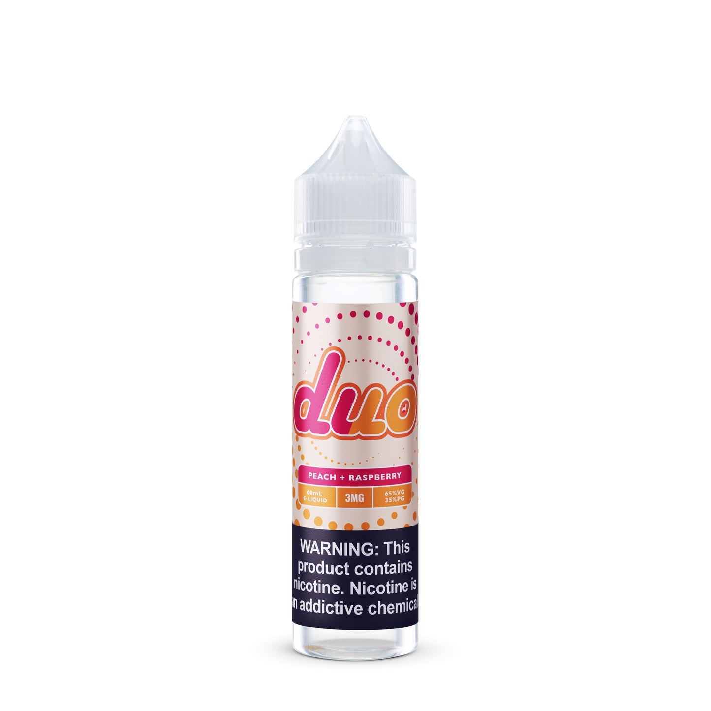 Peach Raspberry by Burst Duo 60mL bottle