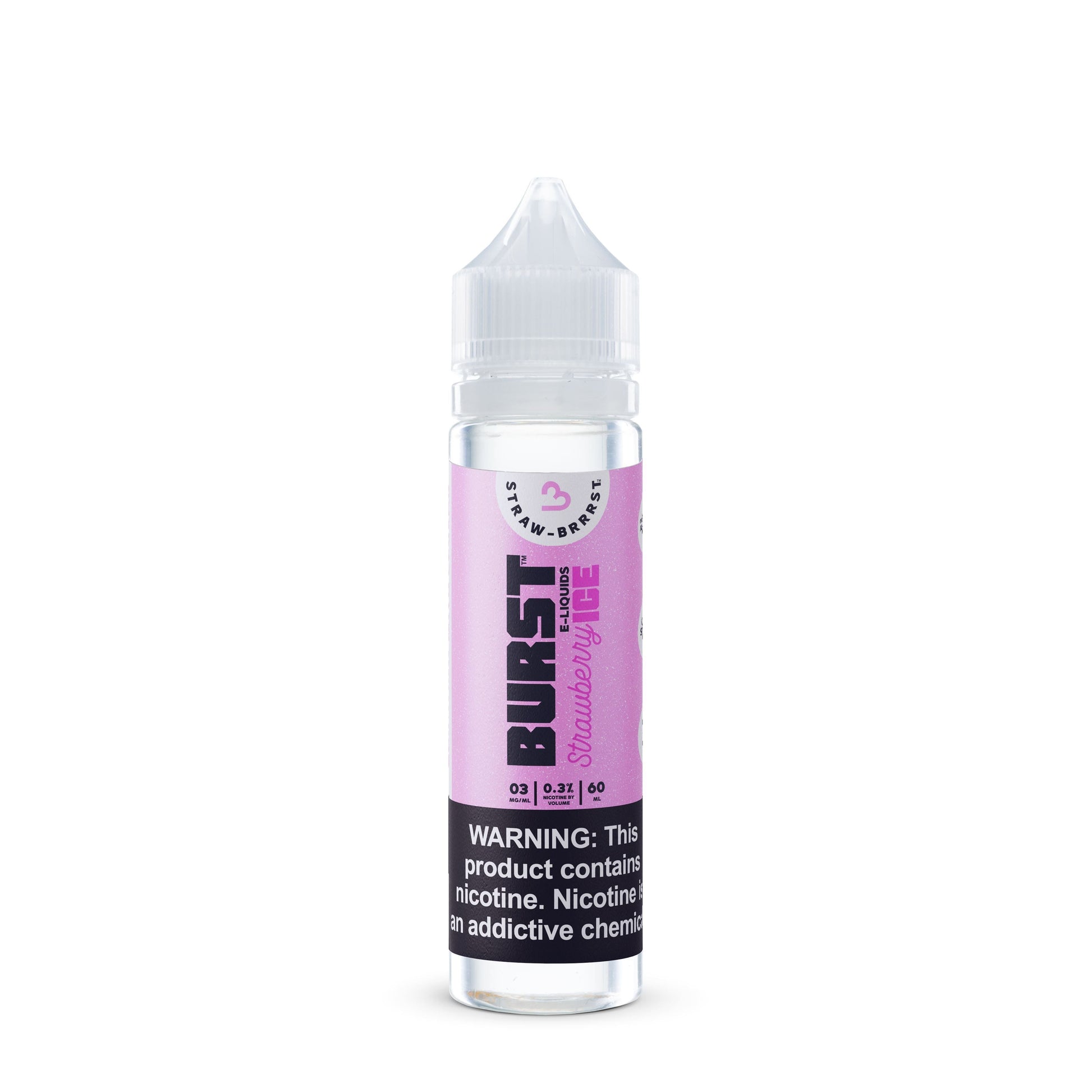 Strawberry Ice by Burst 60mL bottle
