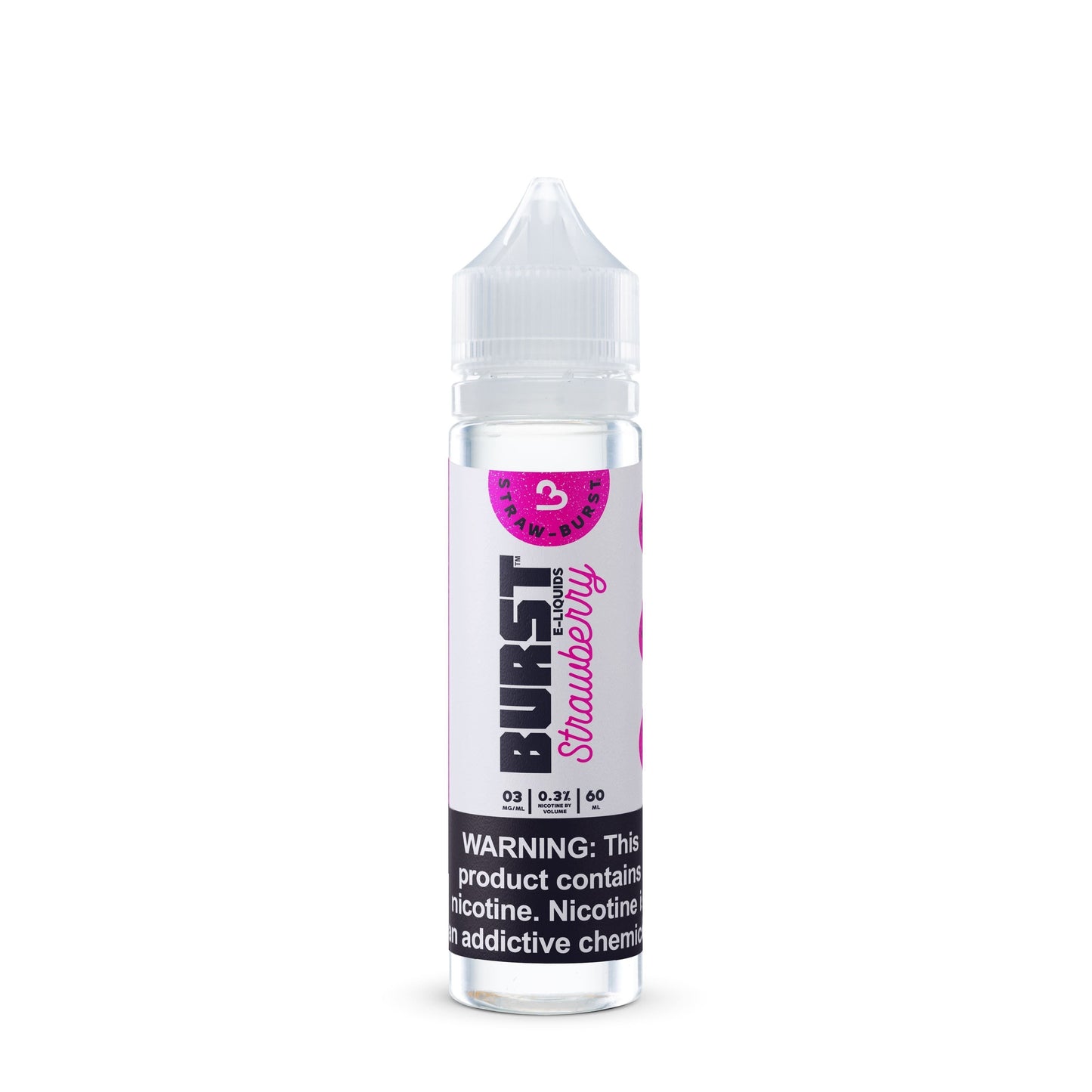 Strawberry by Burst 60mL bottle