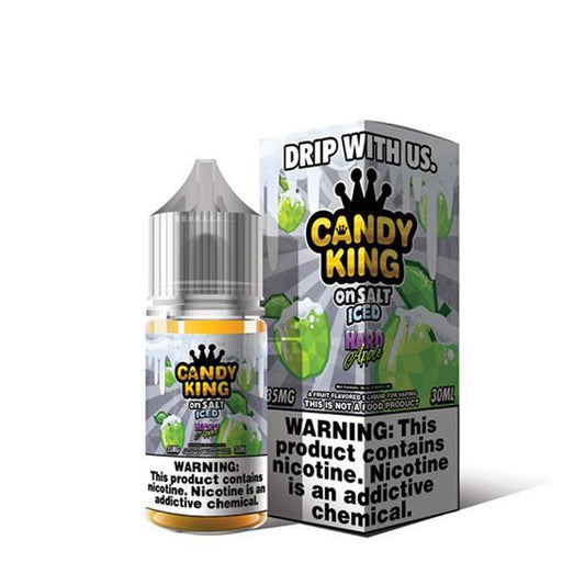 Hard Apple by Candy King On ICE Salt 30ml with packaging