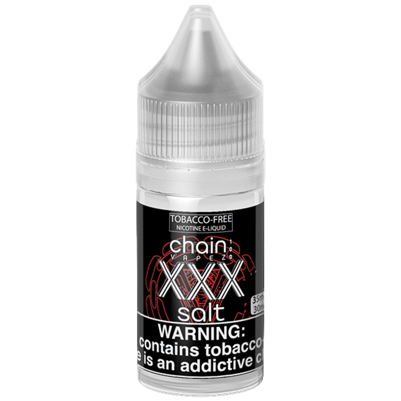 Chain Vapez Salt Series E-Liquid | 30mL | 35mg | XXX Bottle