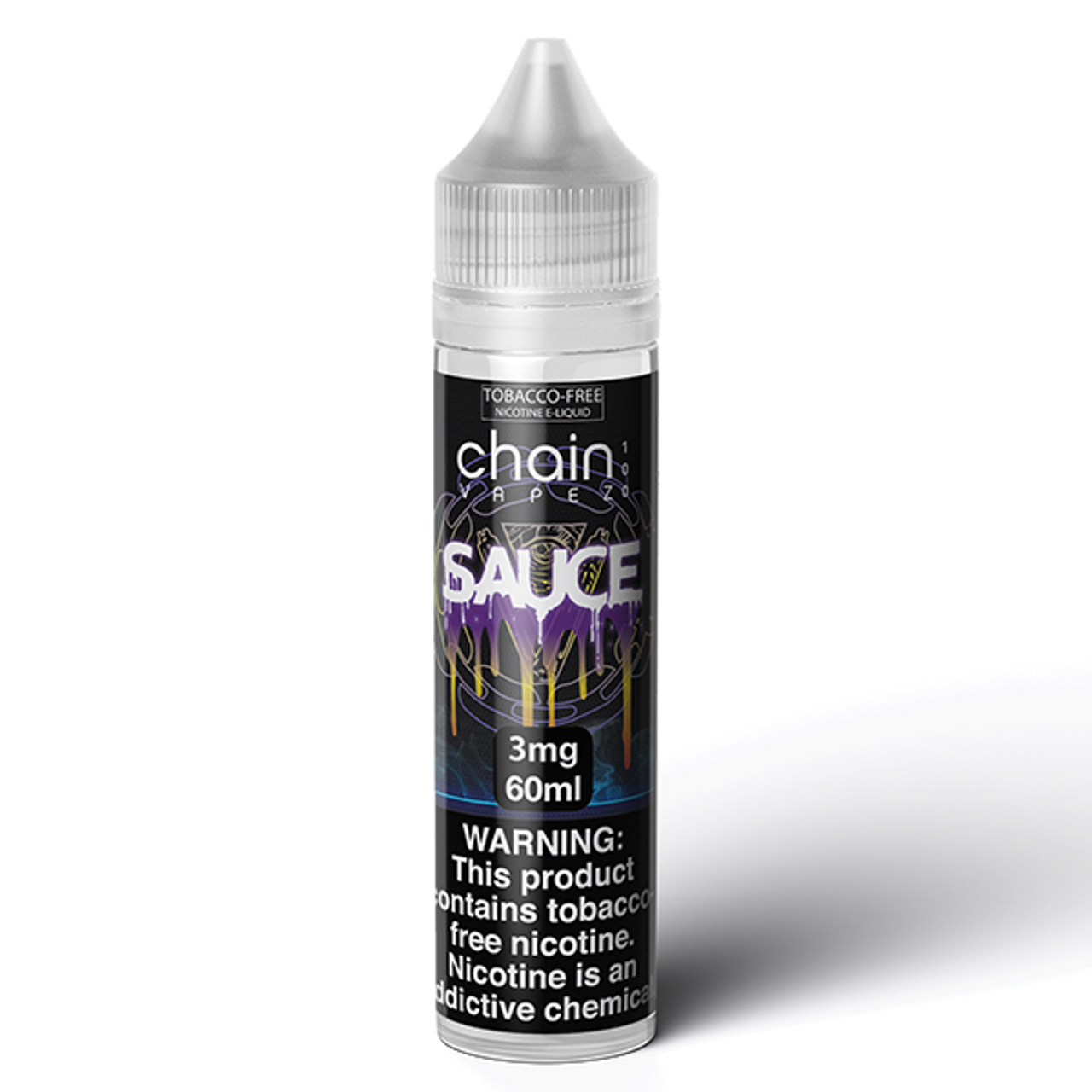 Chain Vapez Series E-Liquid | x2-60mL (120mL) | 3mg | Sauce bottle