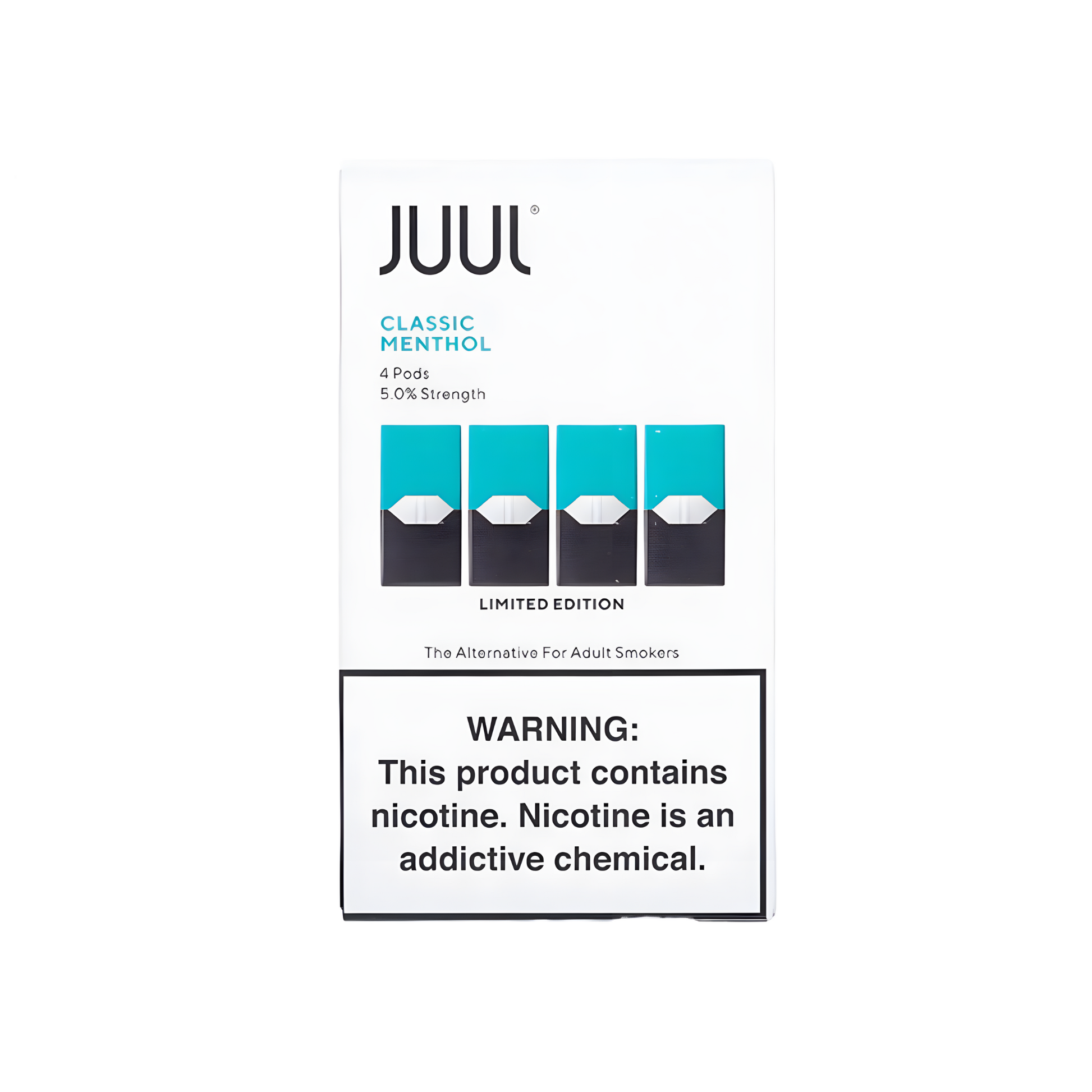 JUUL Pods (4-Pack) classic menthol with packaging