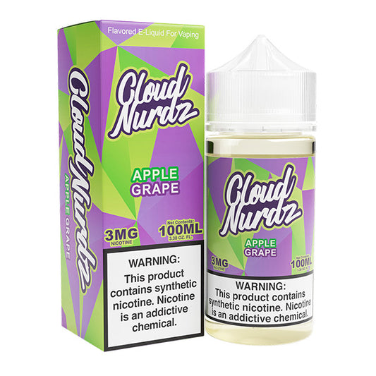 Grape Apple by Cloud Nurdz TFN 100mL with packaging