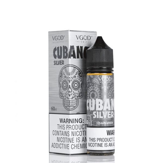 Cubano Silver by VGOD eLiquid 60mL with packaging