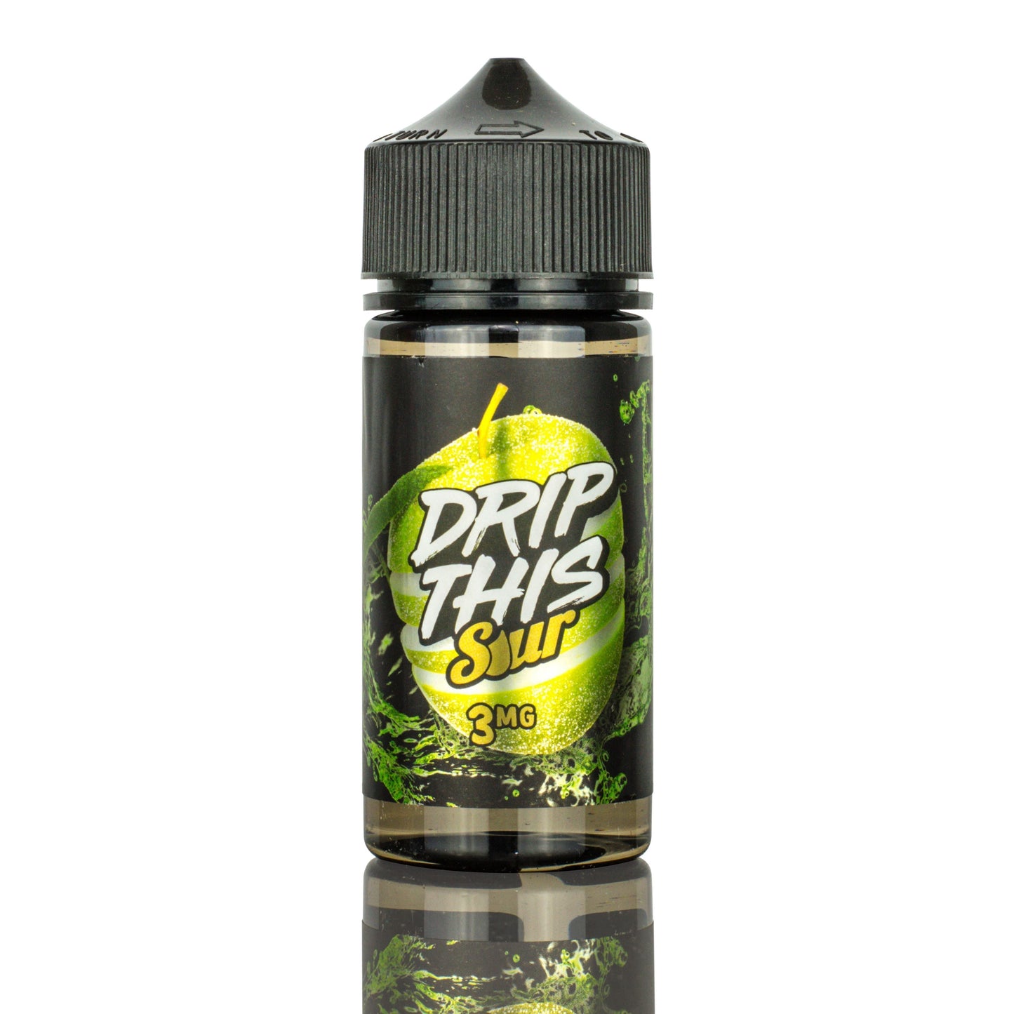 DRIP THIS | Sour Green Apple eLiquid 100mL Bottle