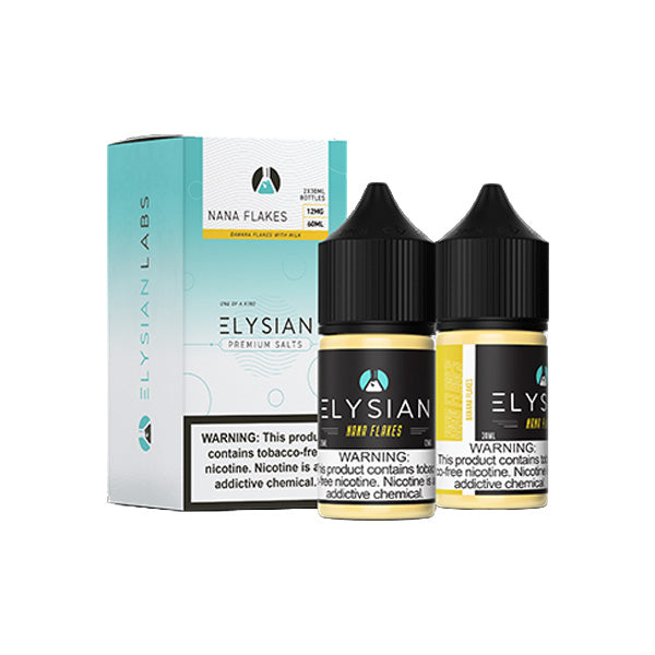 Elysian Morning Salts Series | 60mL | Nana Flakes with packaging