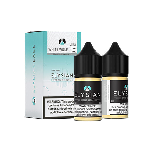 Elysian Potion Salts Series | 60mL | 12mg | White Wolf with packaging